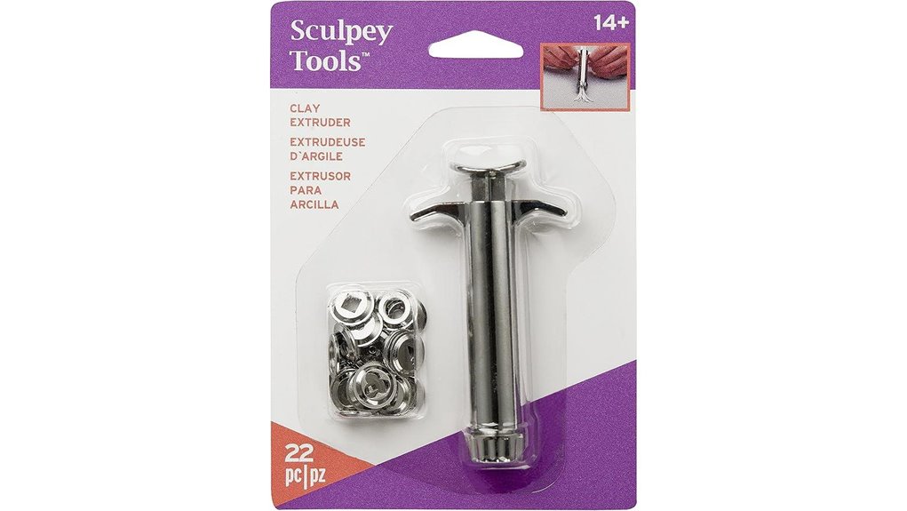 sculpey 20 piece clay extruder