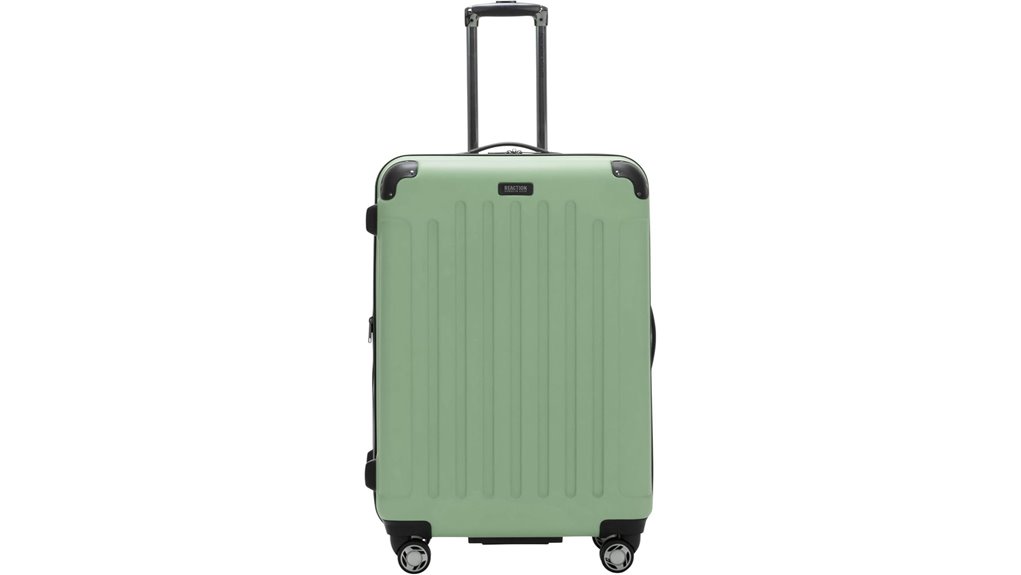 seafoam 28 inch spinner suitcase