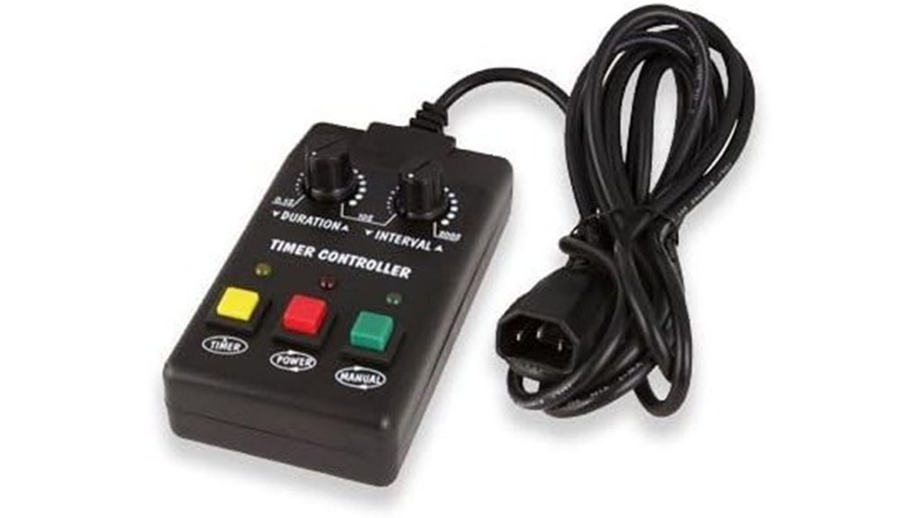 seasonal fog machine timer