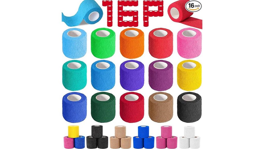 self adhesive elastic bandage pack