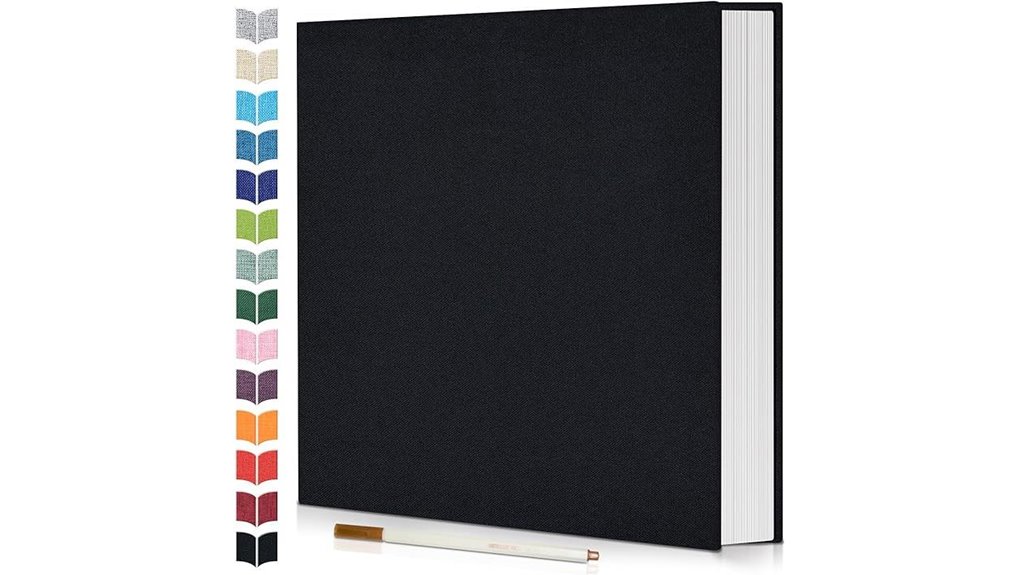 self adhesive metallic photo album