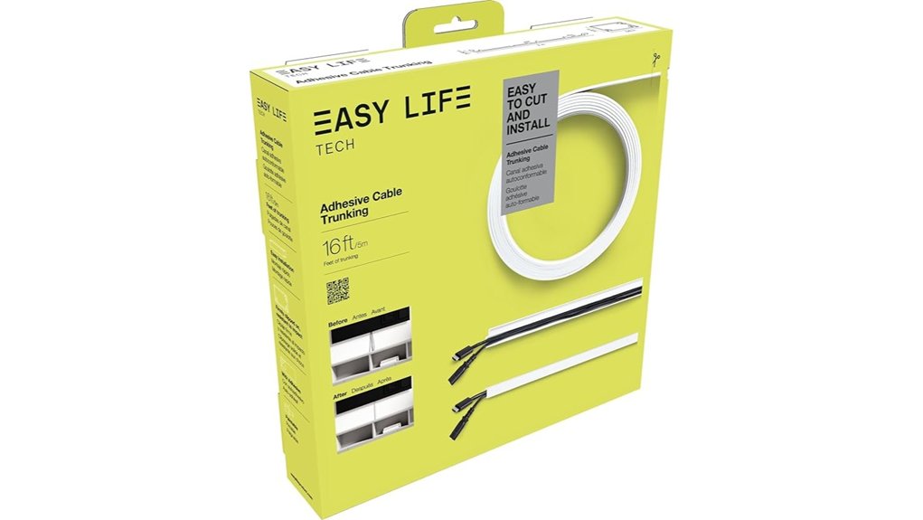 self adhesive paintable cable raceway