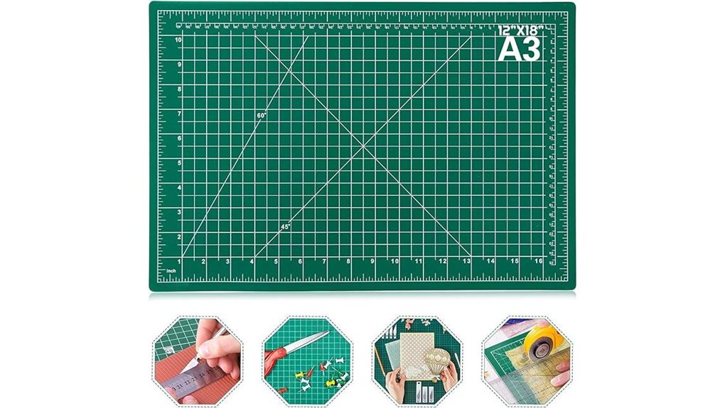 self healing 12x18 rotary cutting