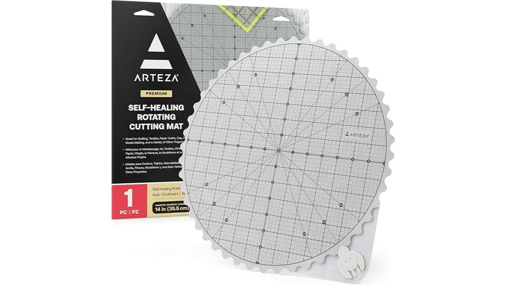 self healing 14 inch rotating cutting mat