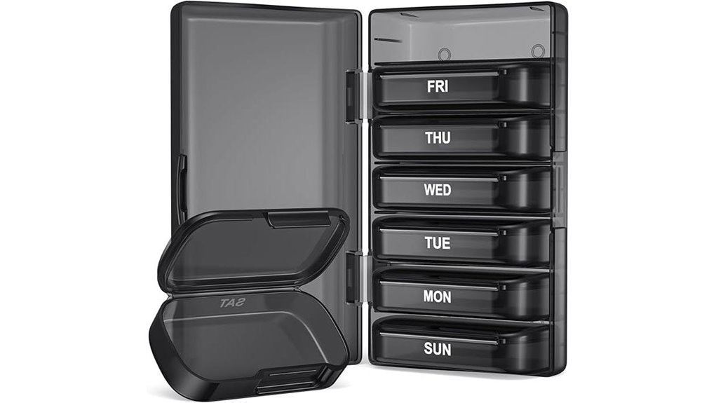 seven day large capacity pill organizer