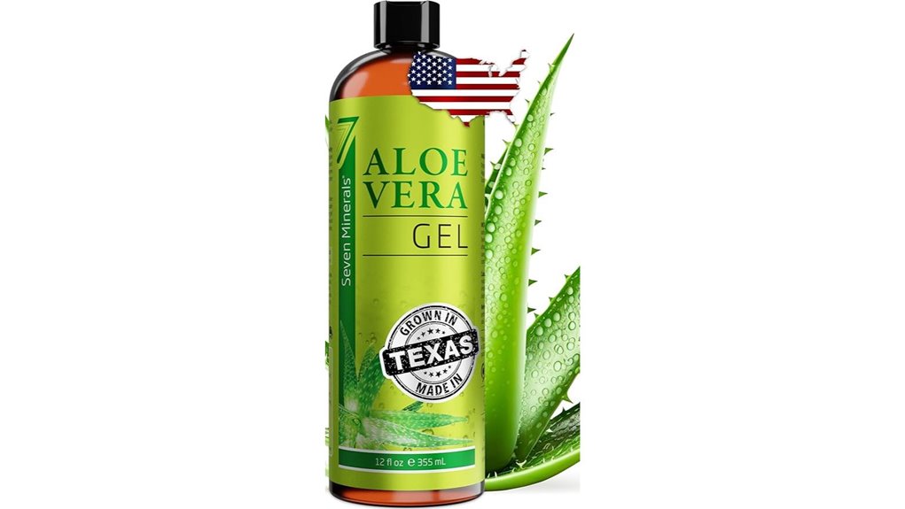 seven minerals aloe vera gel