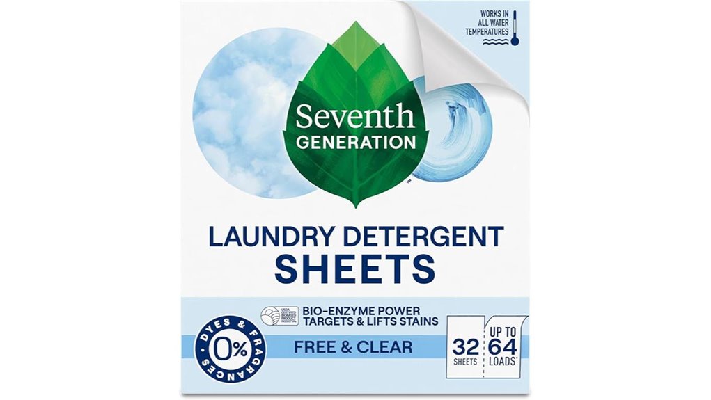 seventh generation laundry sheets