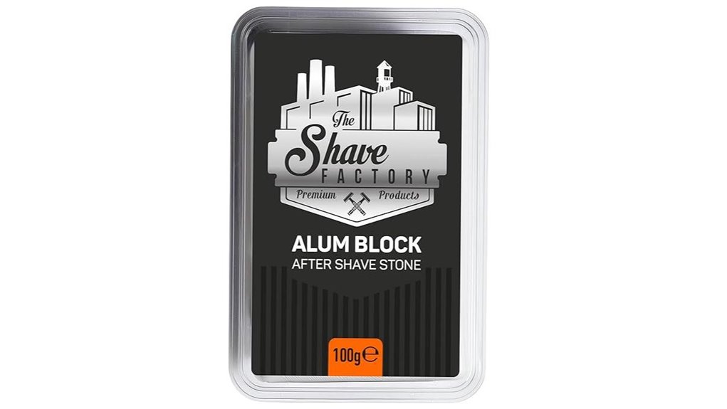 shave factory alum block aftershave