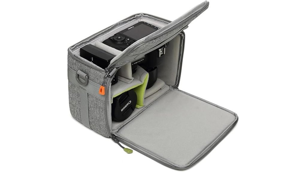 shockproof dual opening cube case