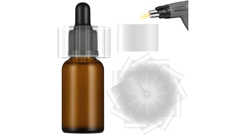 shrink wrap bottle jar bands