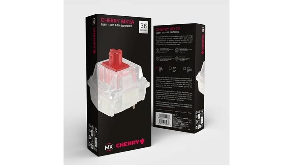 silent cherry mx rgb switches