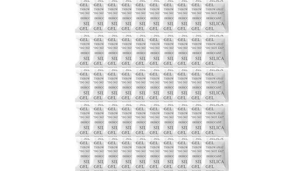 silica gel desiccant packets 50