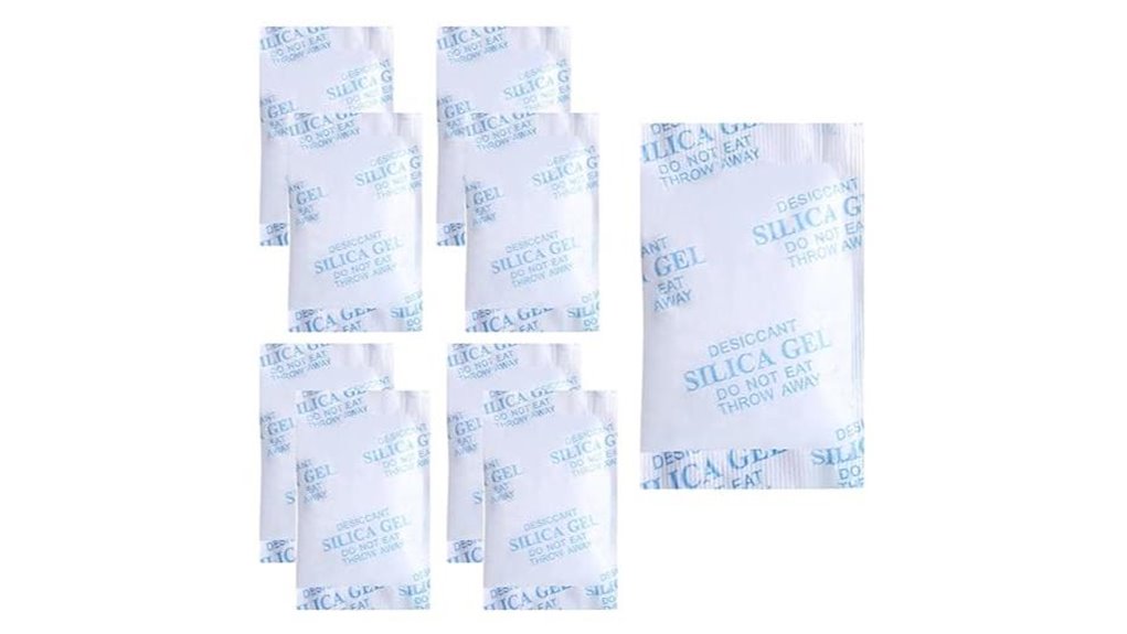silica gel desiccant sachets pack