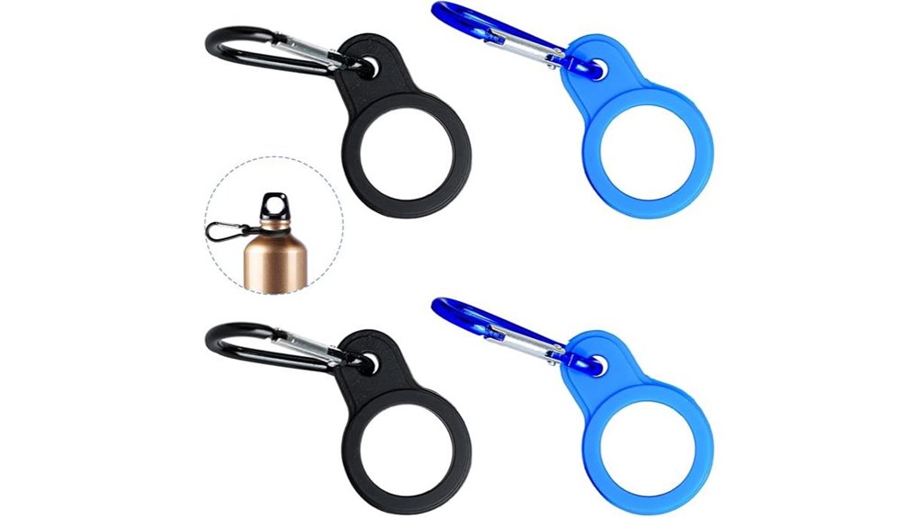 silicone bottle buckle with carabiner