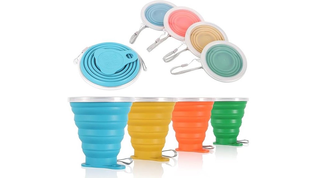 silicone collapsible 9 22oz travel cup