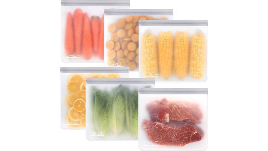 silicone free 1 gallon freezer bags