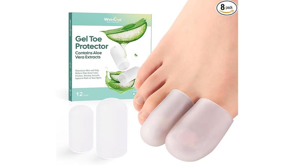 silicone gel toe caps