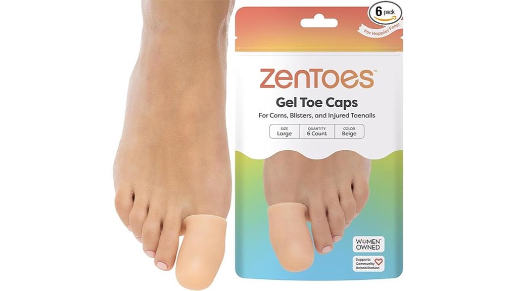 silicone gel toe caps