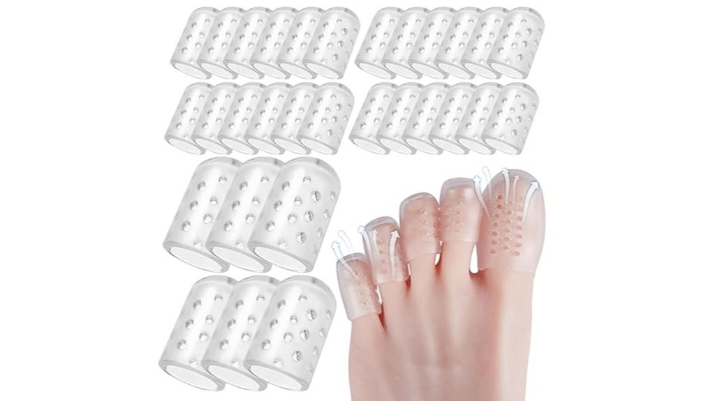 silicone gel toe caps