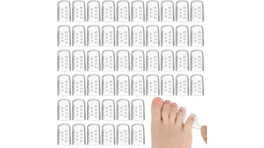 silicone gel toe sleeves