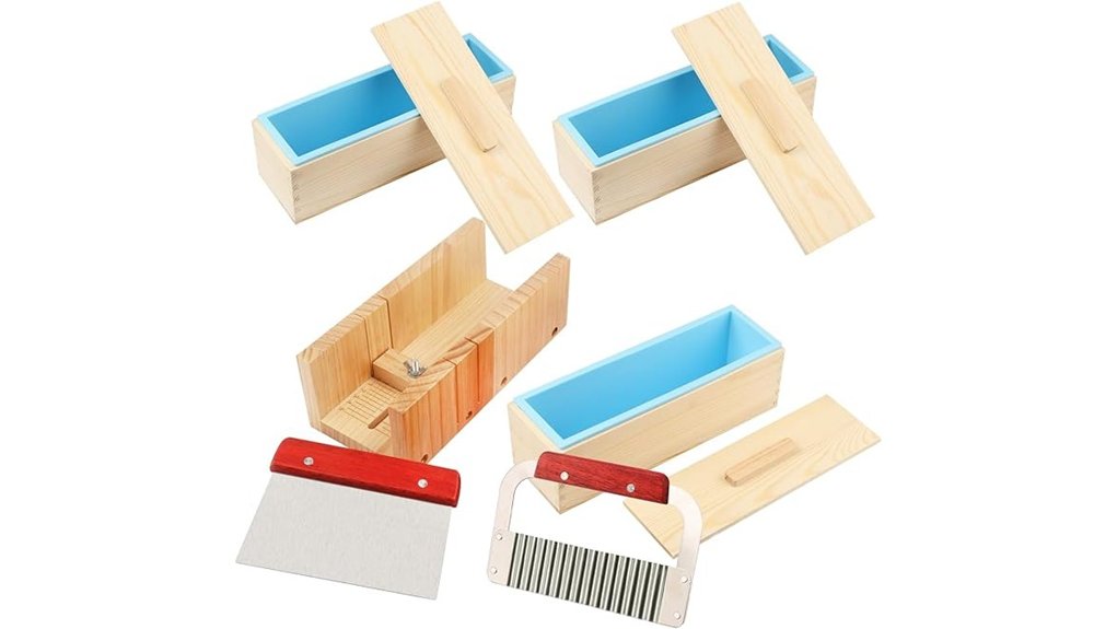 silicone mold premium soapmaking kit