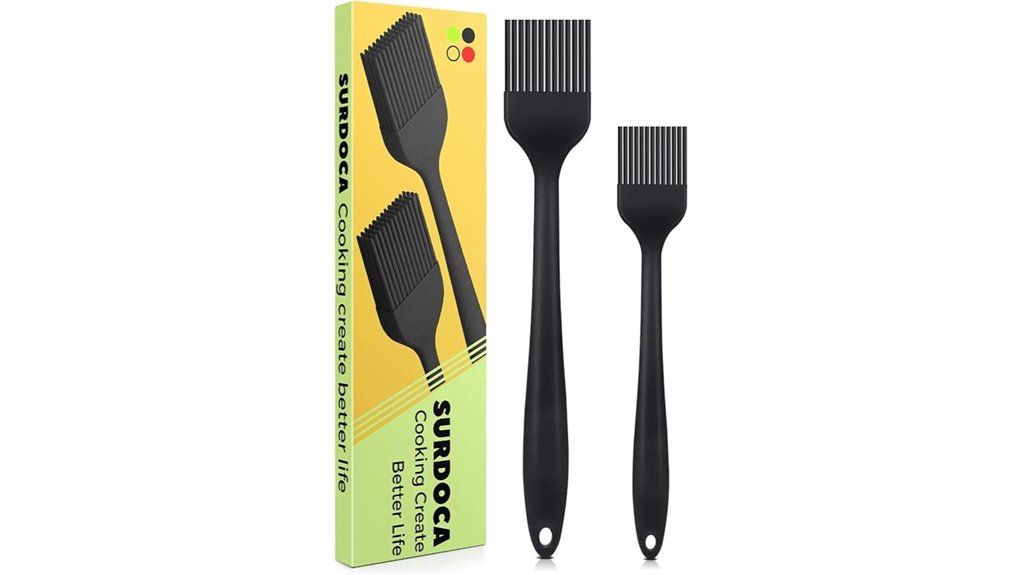 silicone pastry basting brushes