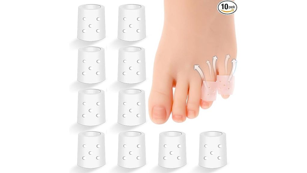 silicone pinky toe pain relief