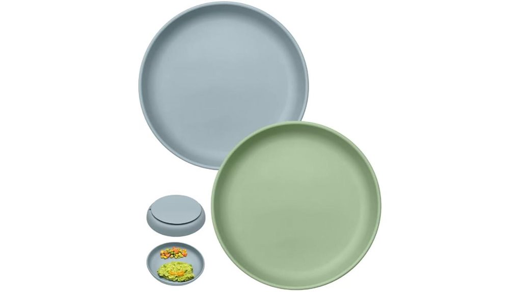 silicone suction toddler plates