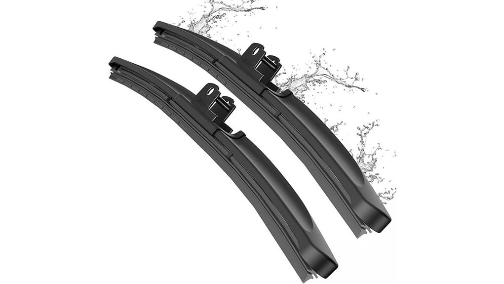silicone windshield wiper set