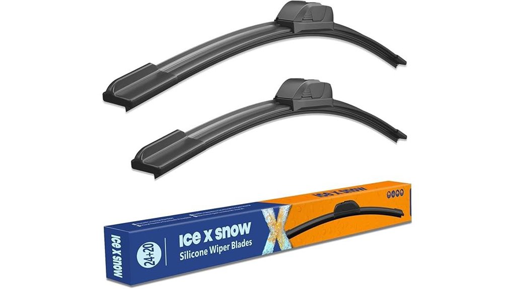 silicone wipers for toyota kia gmc