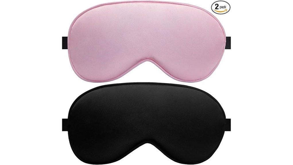 silk adjustable blackout eye masks