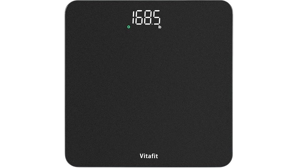 silver 400lb digital body scale