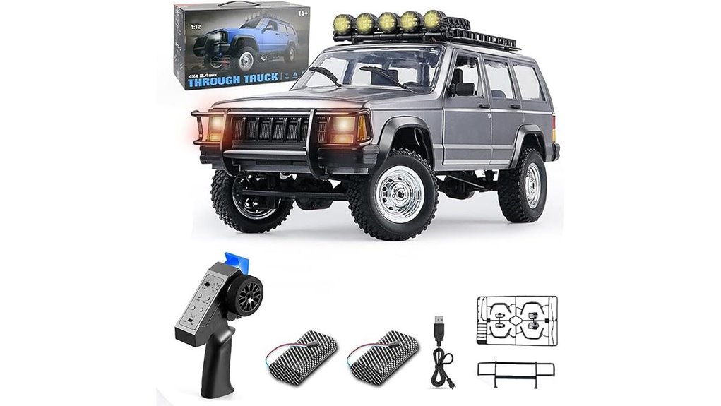 silver goolsky 1 12 rockcrawler truck