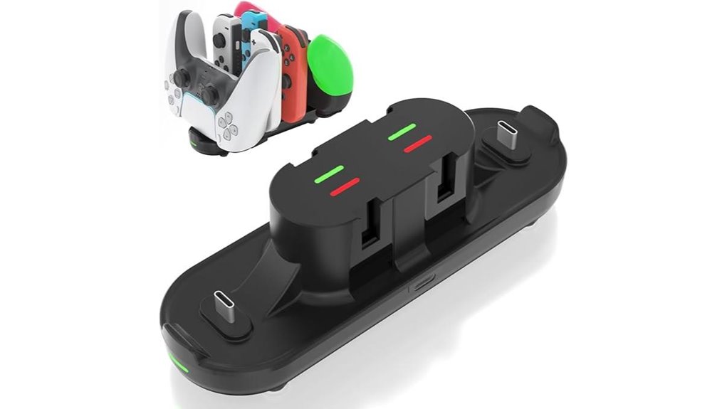 six in one switch charging dock