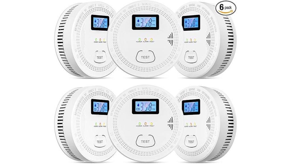 six pack dual hazard detectors