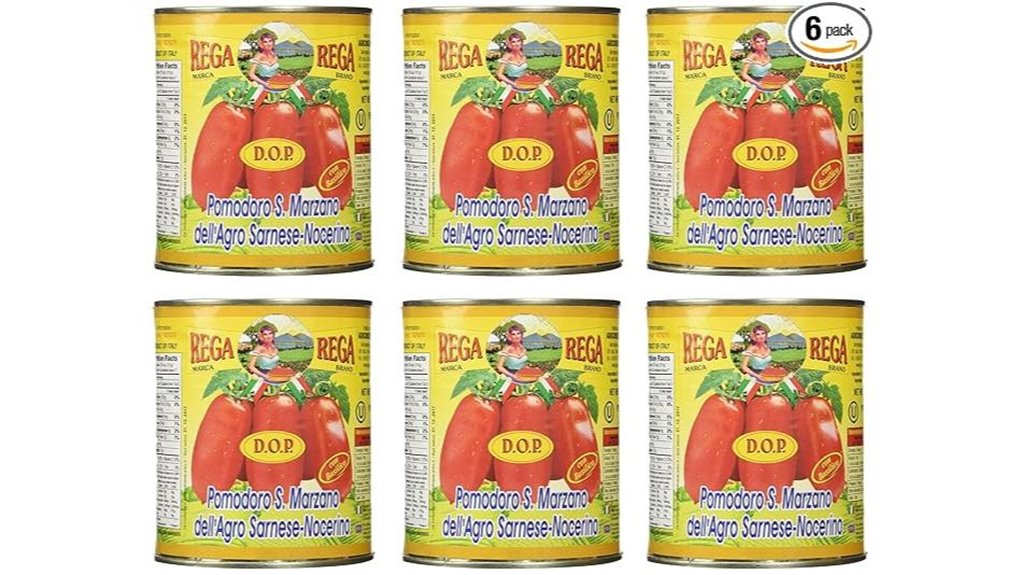 six pack san marzano tomatoes