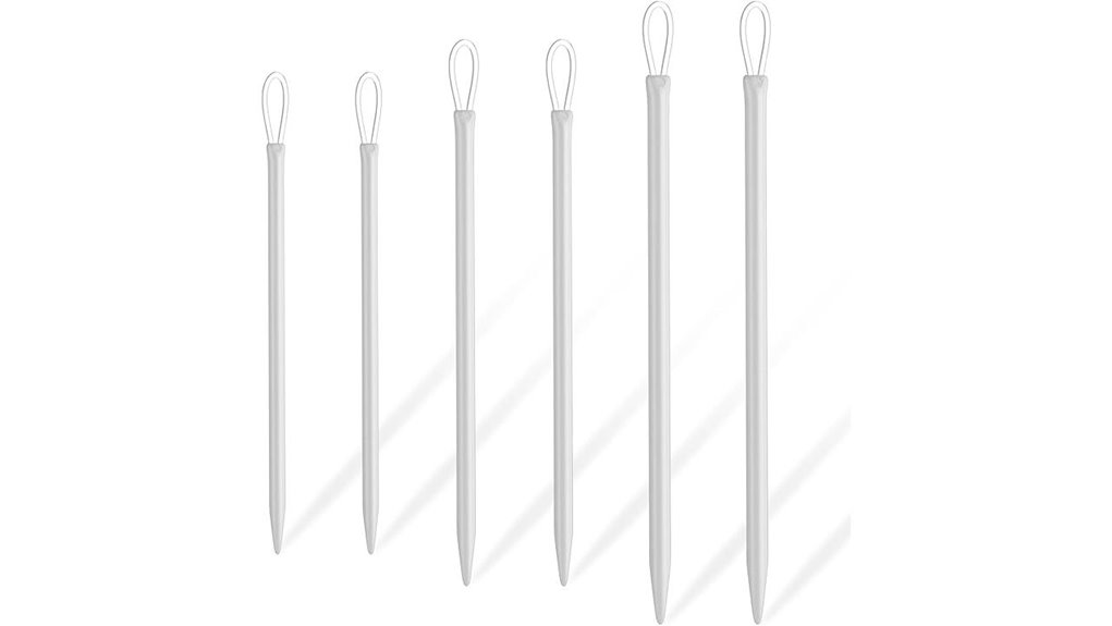 six pack yarn needles set