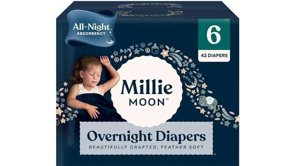 size 6 disposable overnight diapers