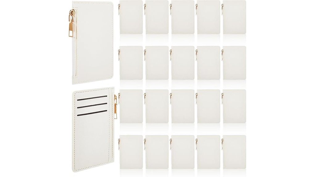 slim minimalist leather wallet