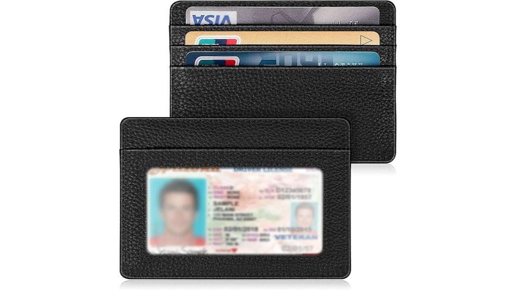 slim rfid front pocket wallet