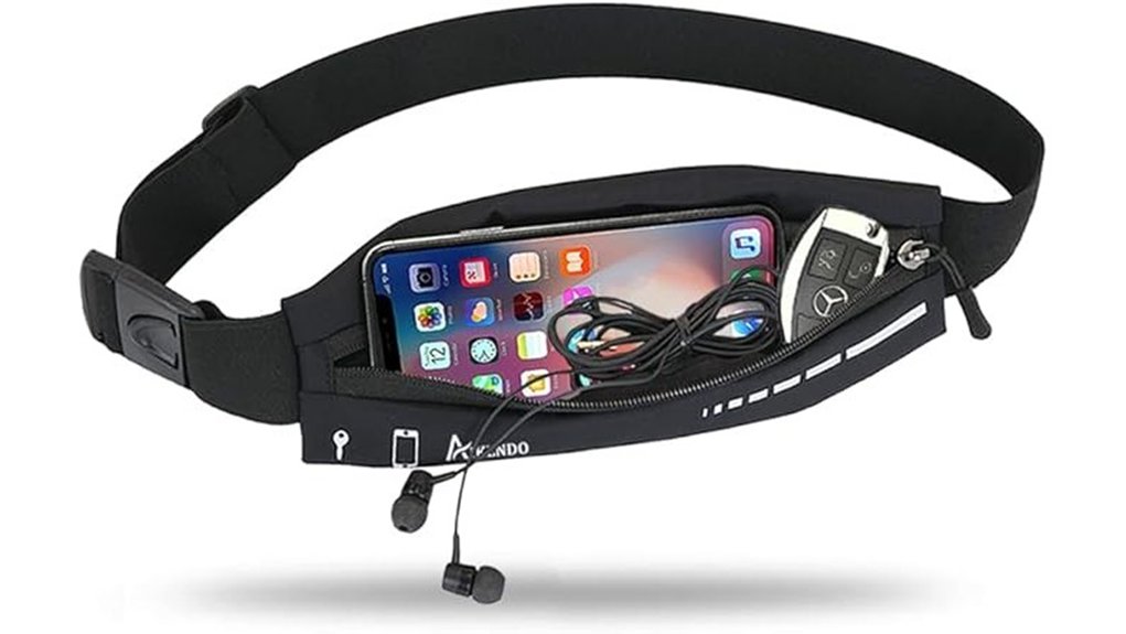 slim running belt phone holder