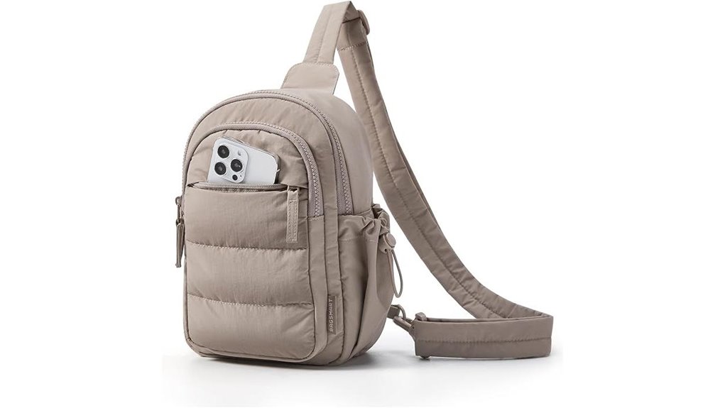 small puffer sling crossbody