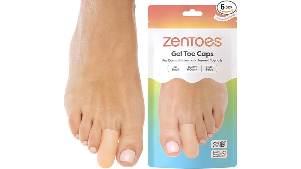 small silicone gel toe caps