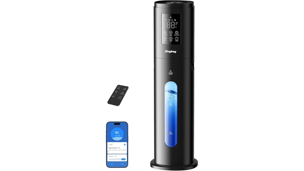 smart 7l humidifier with remote