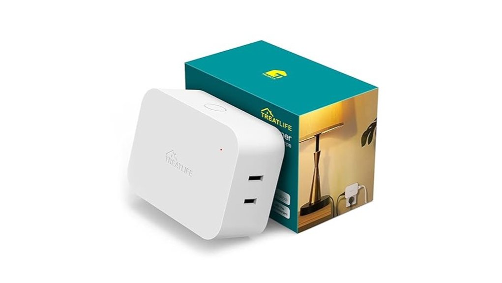 smart dual outlet dimmer plug