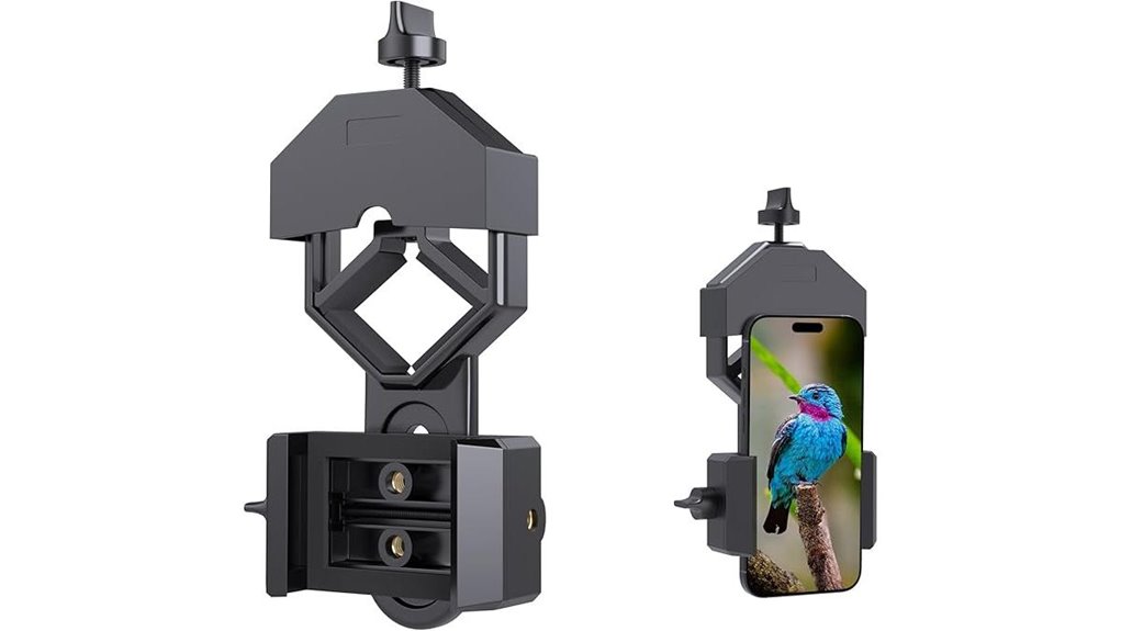 smartphone mount for optics