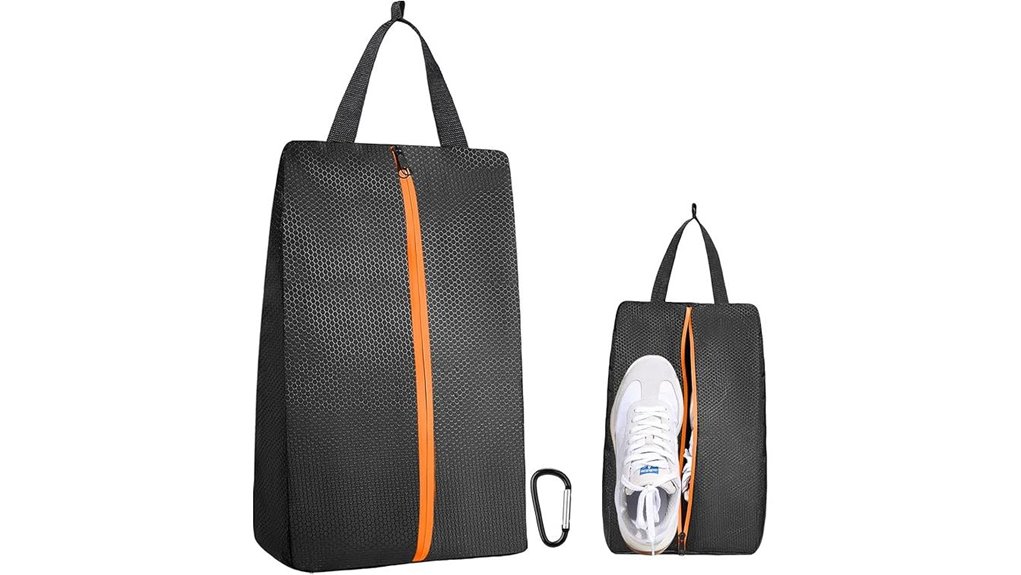 smell proof waterproof golf shoe bag