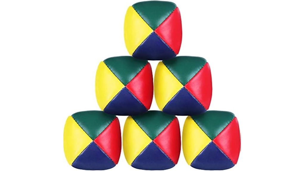 soft durable beginner juggling balls