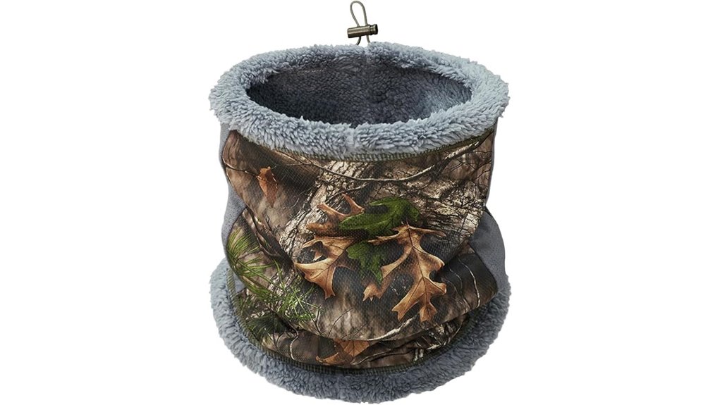 soft high pile fleece neckwarmer