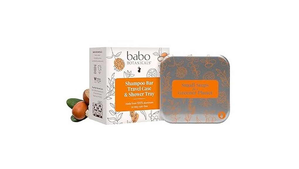 solid shampoo bar case